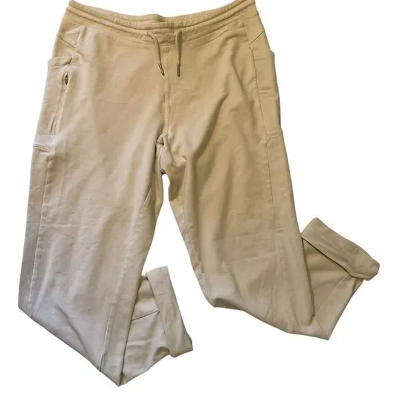 Patagonia Women’s organic cotton slim fit cuffed jogger drawstring Pants medium - Picture 1 of 7